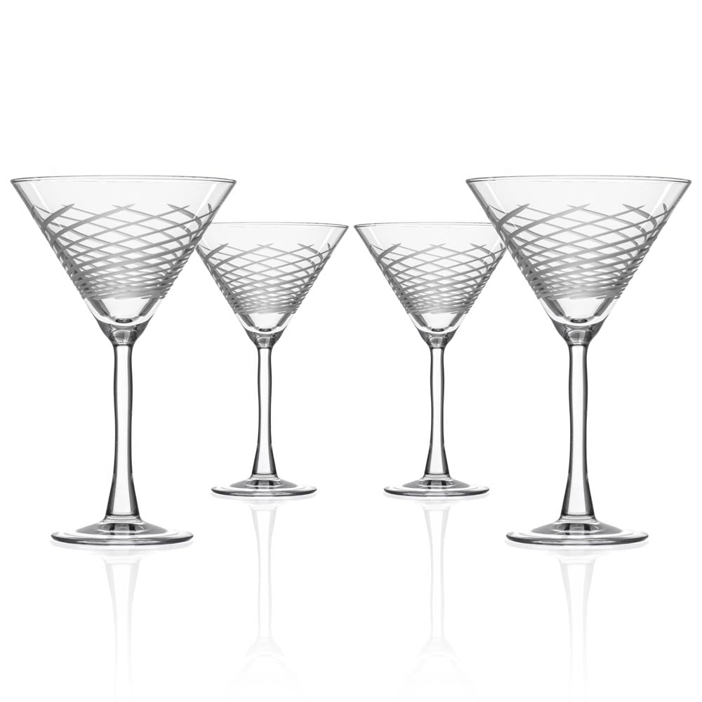 Cyclone 10oz Martini Cocktail Glass | Set of 4