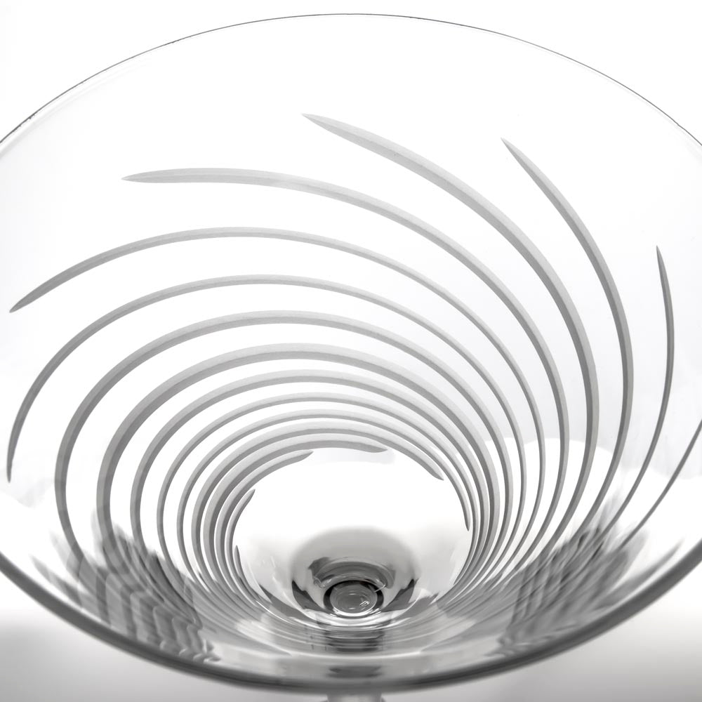 Rolf Glass Cyclone 10oz Martini Cocktail Glass