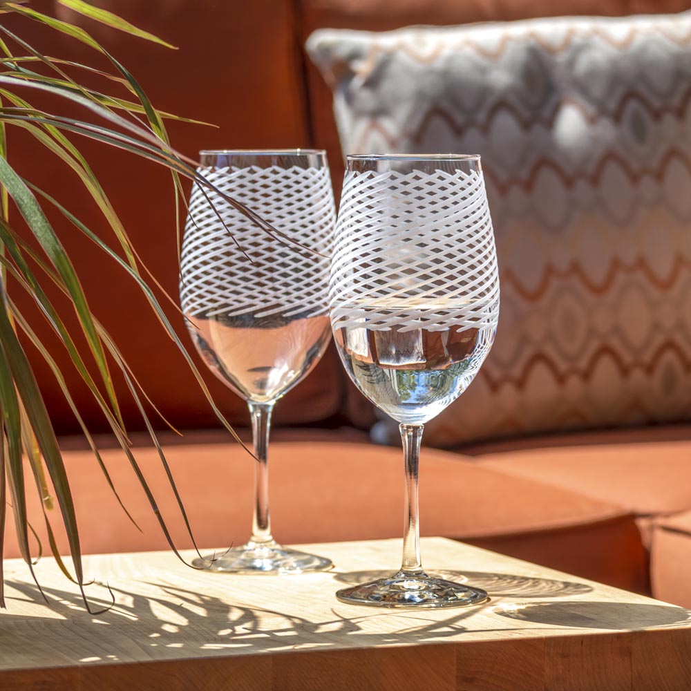 Rolf Glass Cyclone Wine Glass - Thumbnail 5