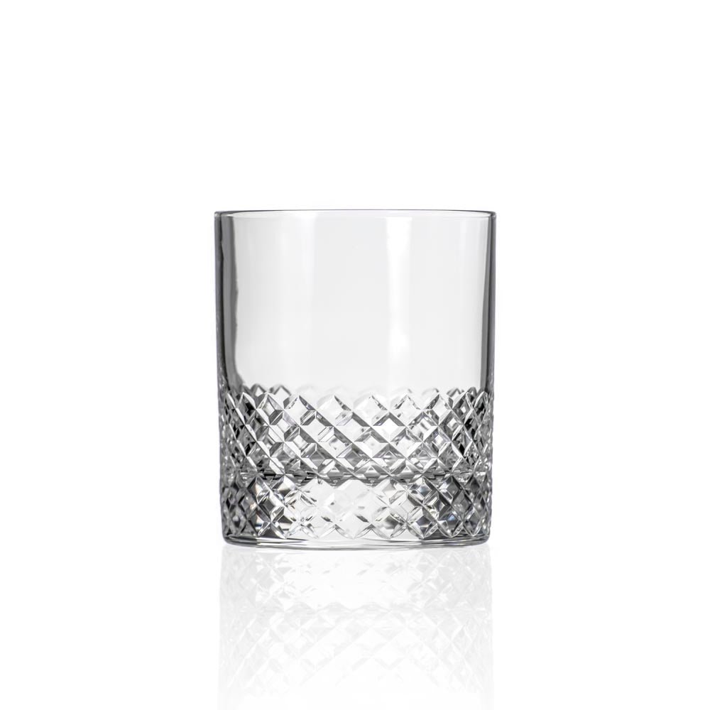 Diamond 11oz On the Rocks Whiskey Glass | Set of 4 - Thumbnail 2