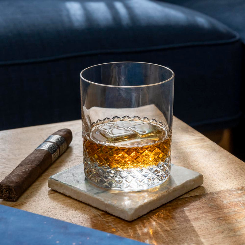 Whiskey glass diamond Clearance