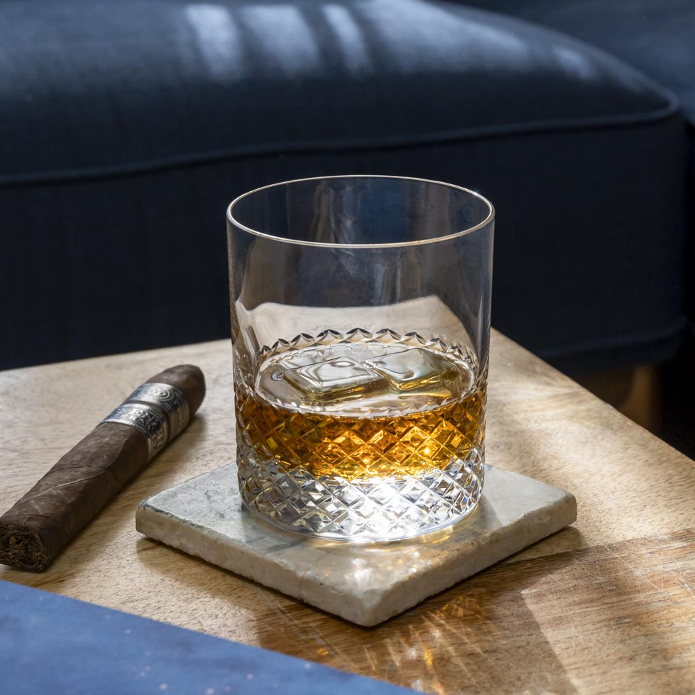 Rolf Glass Diamond 11oz On The Rocks Whiskey Cocktail Glass