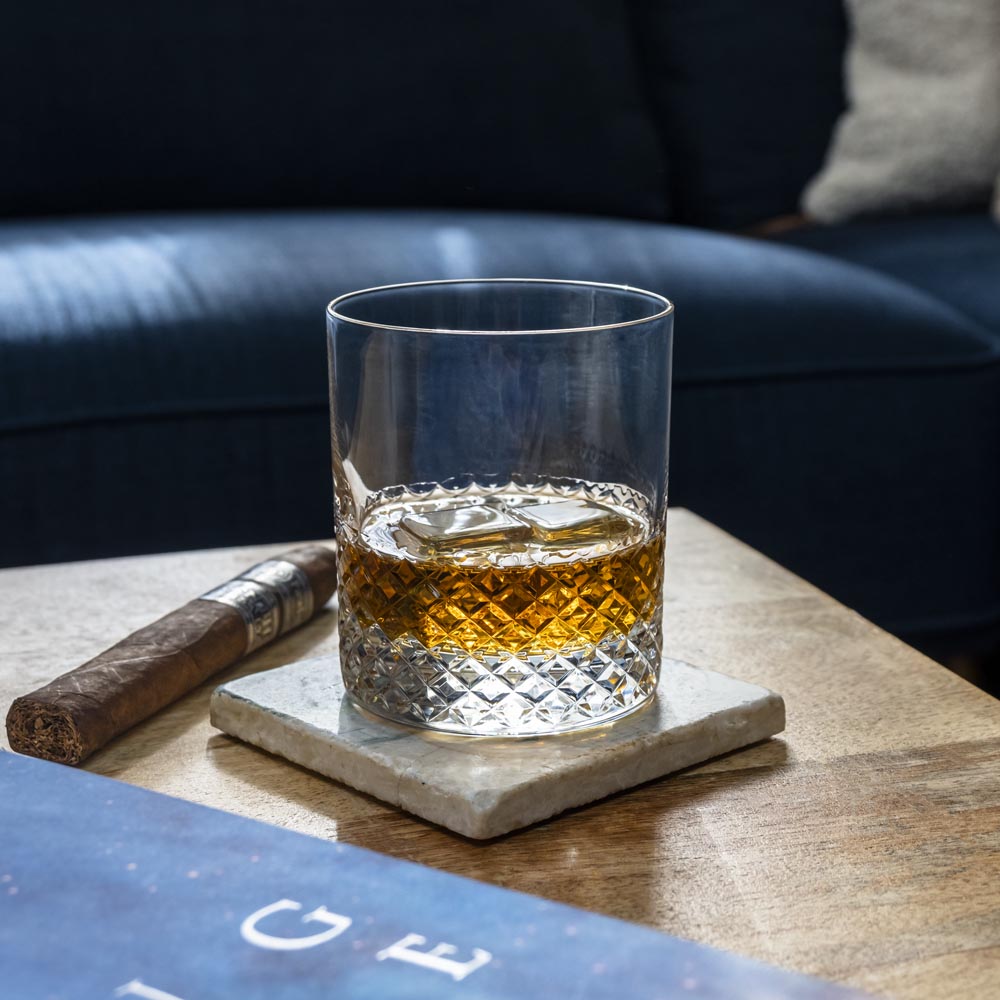Rolf Glass Diamond 11oz On The Rocks Whiskey Cocktail Glass