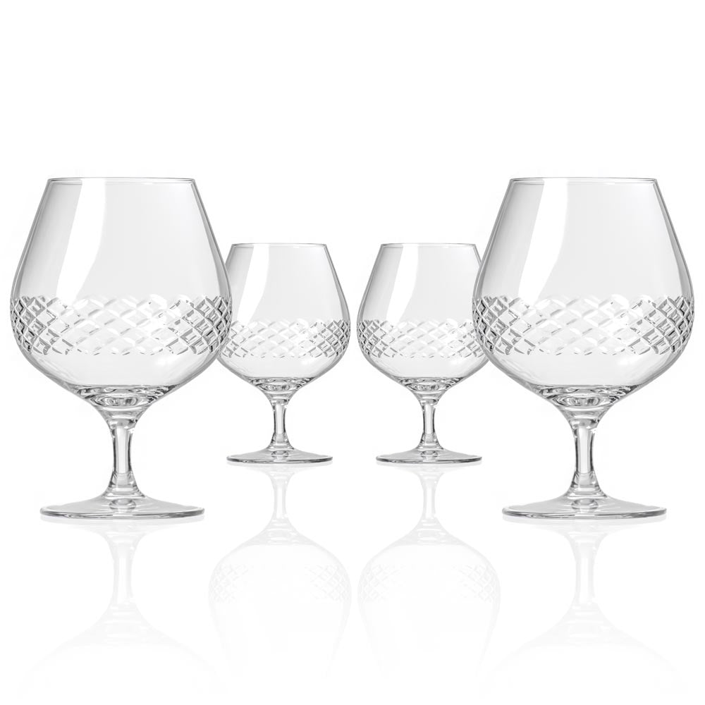 Rolf Glass Diamond 22.5oz Brandy Snifter Glass