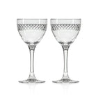 Rolf Glass Diamond 5oz Nic & Nora Classic Cocktail Glass Set of 2