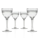 Rolf Glass Diamond 5oz Nic & Nora Classic Cocktail Glass Set of 4