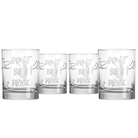Don't Be A Prick 13oz whiskey glass by Rolf Glass