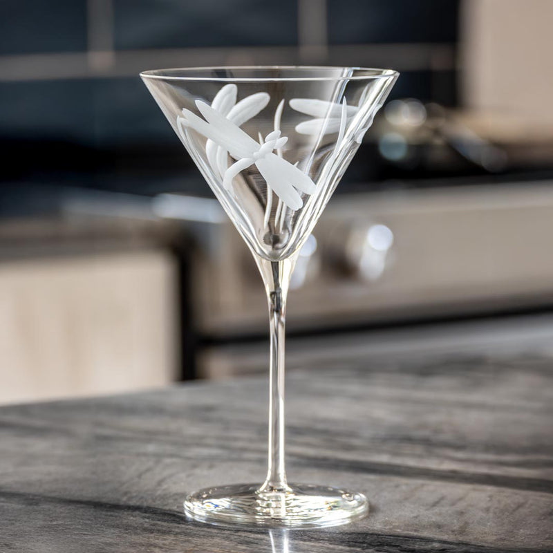 Rolf Glass Dragonfly Martini Cocktail Glass is great for the home bar