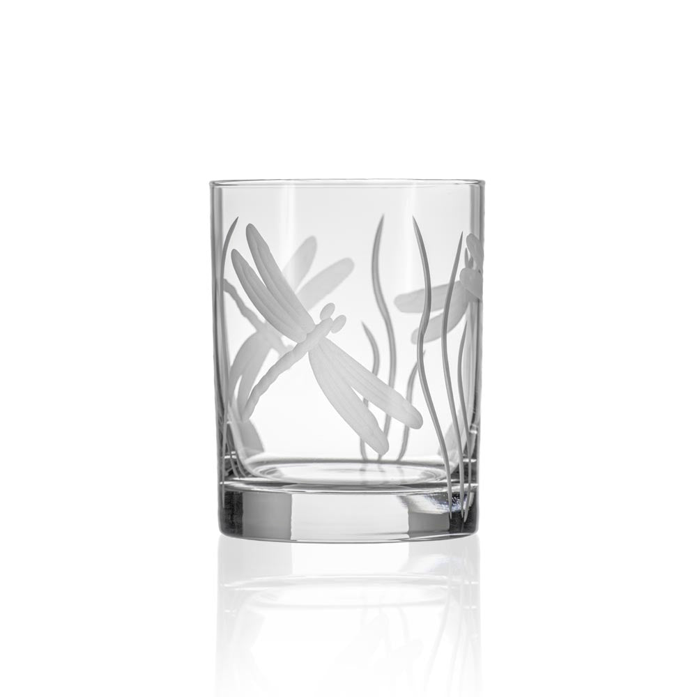 Rolf Glass Dragonfly 13oz Double Old Fashioned Whiskey Glass