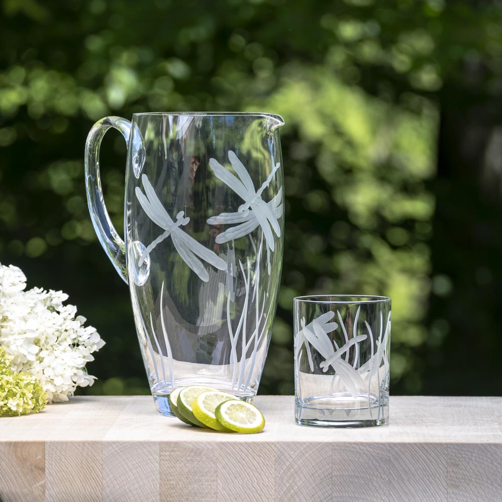 Rolf Glass Dragonfly 13oz Double Old Fashioned Whiskey Glass