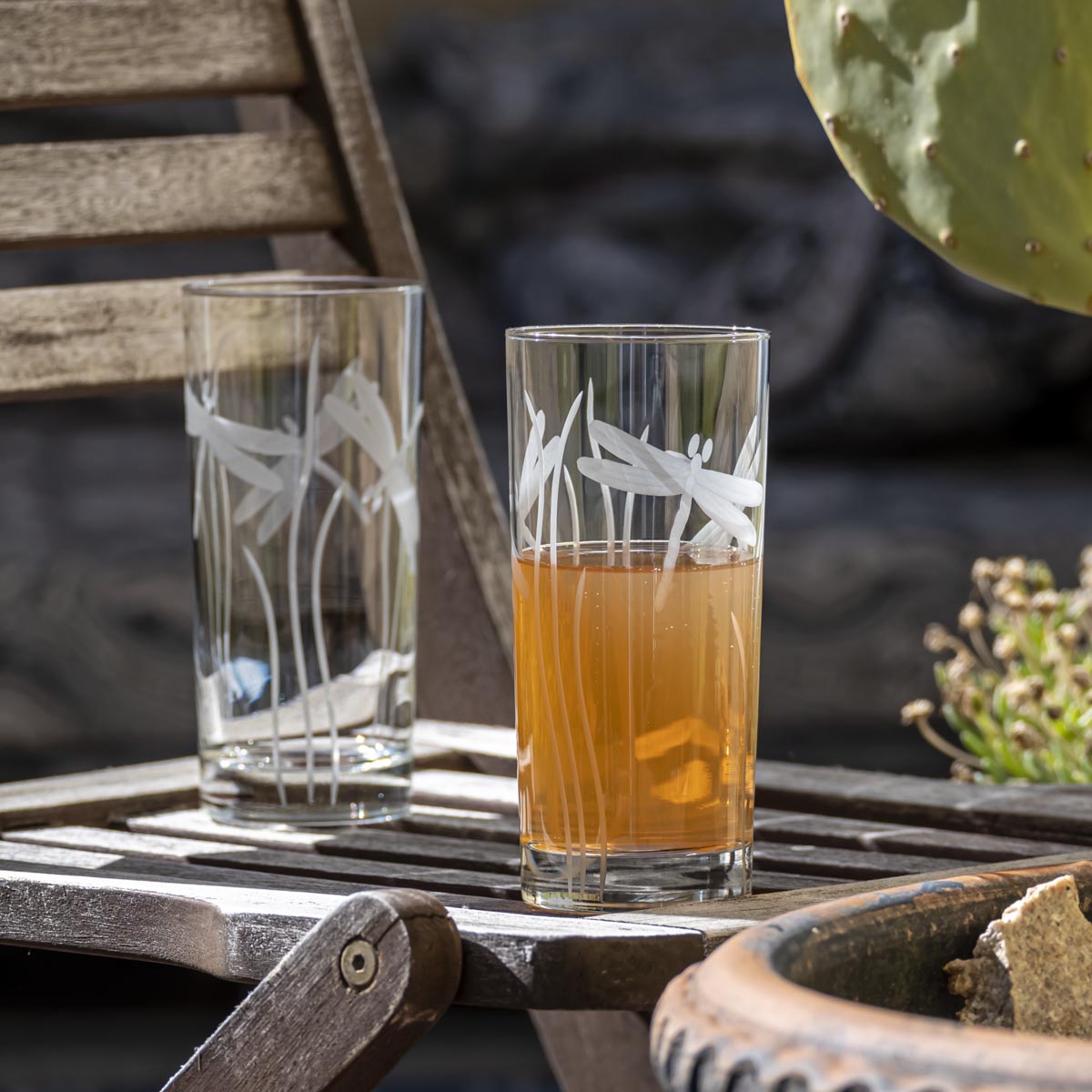 Dragonfly 15oz Cooler Highball Glass | Set of 4 - Thumbnail 5