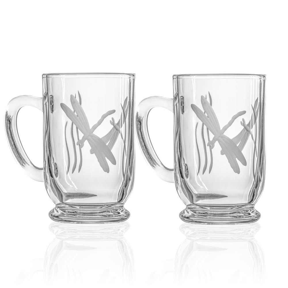 Rolf Glass Dragonfly 16oz Bolero Glass Mug