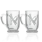 Rolf Glass Dragonfly 16oz Bolero Glass Mug