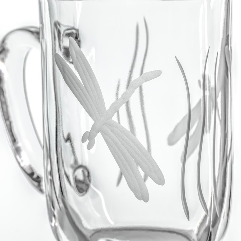 Rolf Glass Dragonfly 16oz Bolero Glass Mug