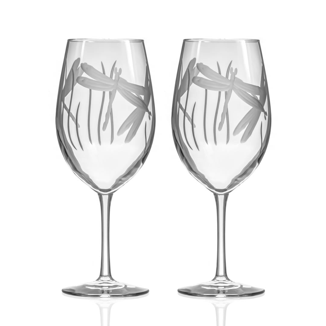 Dragonfly All-Purpose Wine Glass - Thumbnail 2