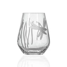 Rolf Glass Dragonfly 18oz Stemless Wine Tumbler Glass