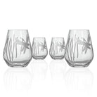 Rolf Glass Dragonfly 18oz Stemless Wine Tumbler Glass