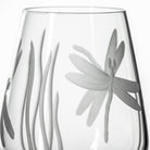 Rolf Glass Dragonfly 18oz Stemless Wine Tumbler Glass