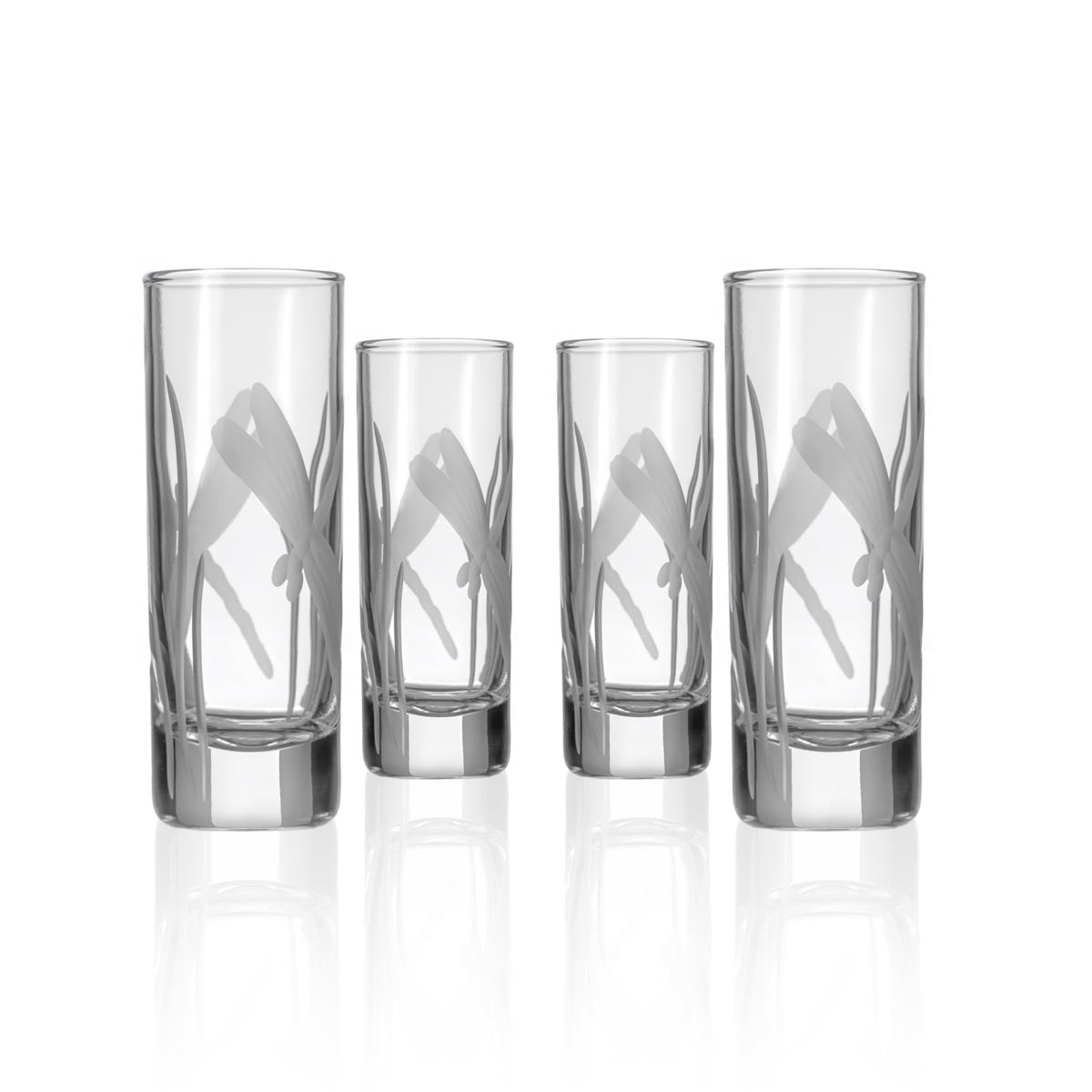 Dragonfly 2.5oz Cordial Shot Glass | Set of 4