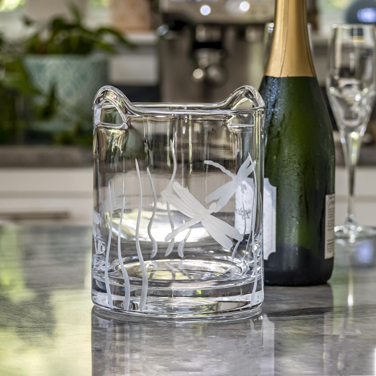 Dragonfly Champagne Ice Bucket - Thumbnail 2