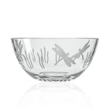 Rolf Glass Dragonfly Large Glass Bowl