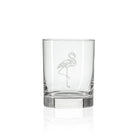 Rolf Glass Flamingo Double Old Fashioned Glass