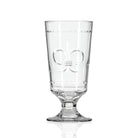 Rolf Glass Fleur De Lis 10oz Footed Highball Cocktail Glass