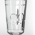 Rolf Glass Fleur De Lis 10oz Footed Highball Cocktail Glass