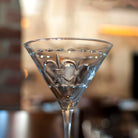 Rolf Glass Fleur De Lis 10oz Martini Cocktail Glass