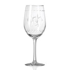 Rolf Glass Fleur De Lis 12oz White Wine Glass