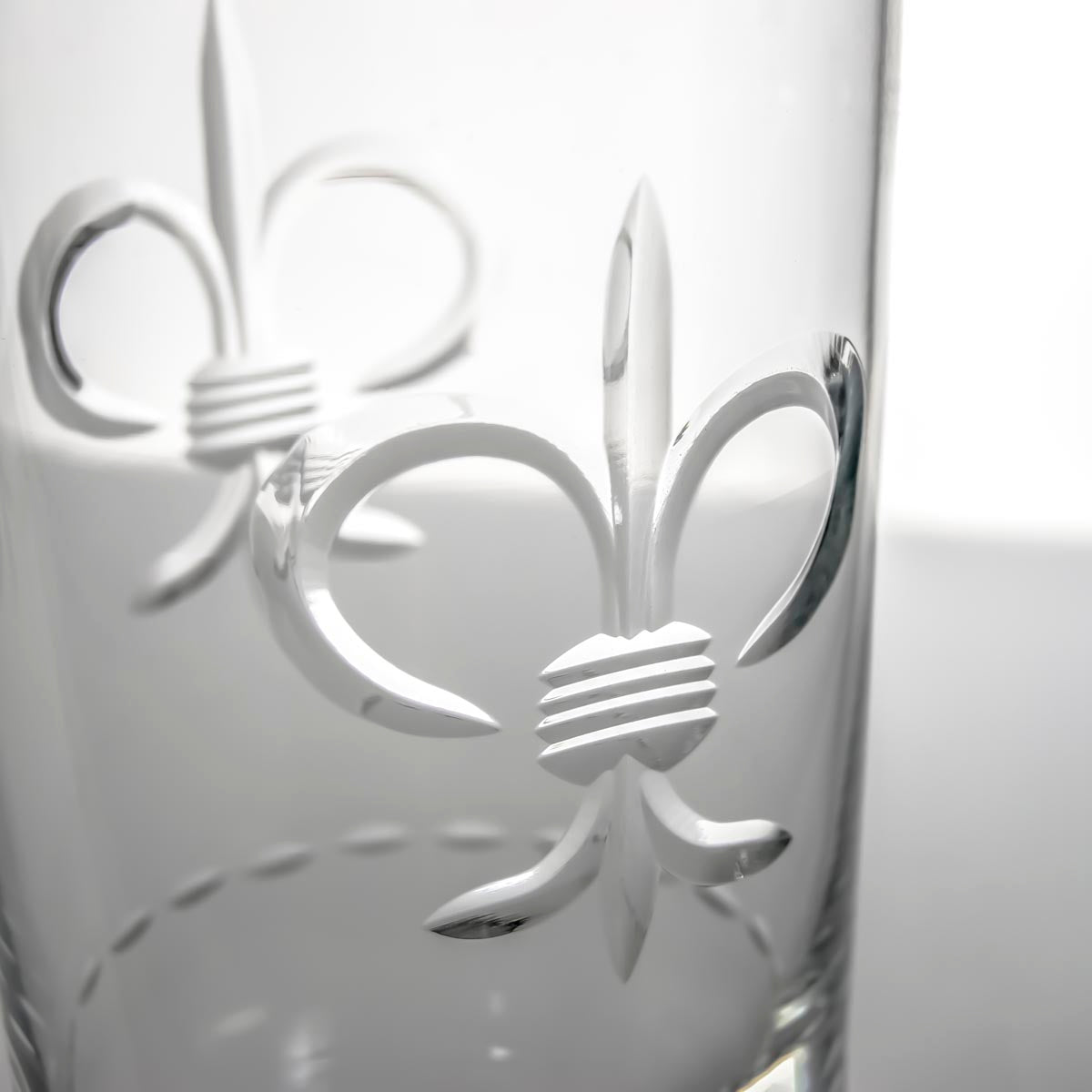 Rolf Glass Fleur De Lis Cooler Highball Cocktail Glass