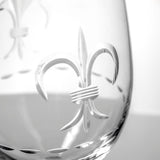 Rolf Glass Fleur De Lis 18oz All Purpose Wine Glass