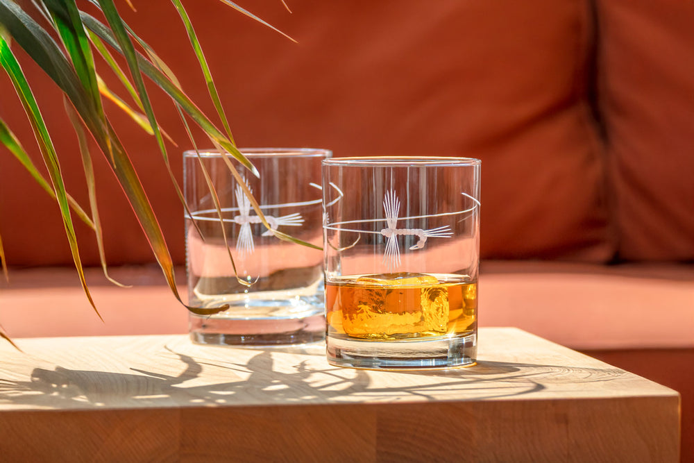 Rolf Glass Fly Fishing Glassware Collection