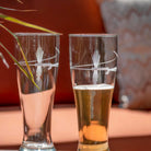 Rolf Glass Fly Fishing 16oz Beer Pilsner Glass