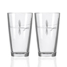 Rolf Glass Fly Fishing 16oz Beer Pint Glass