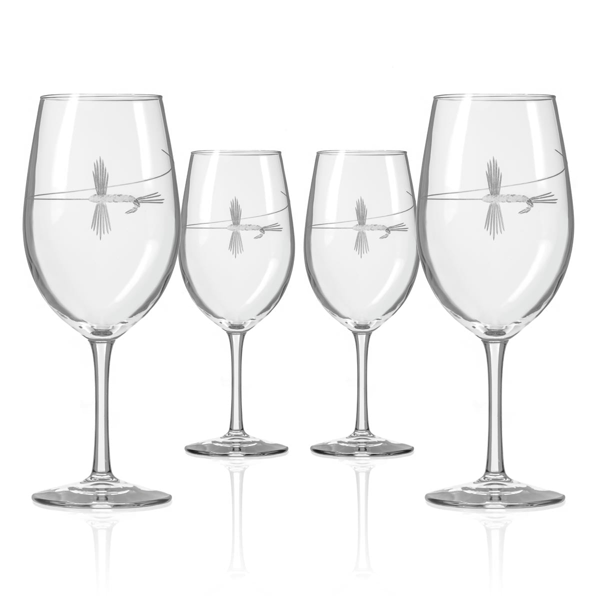 Rolf Glass Fly Fishing 18oz All Purpose Wine Glass