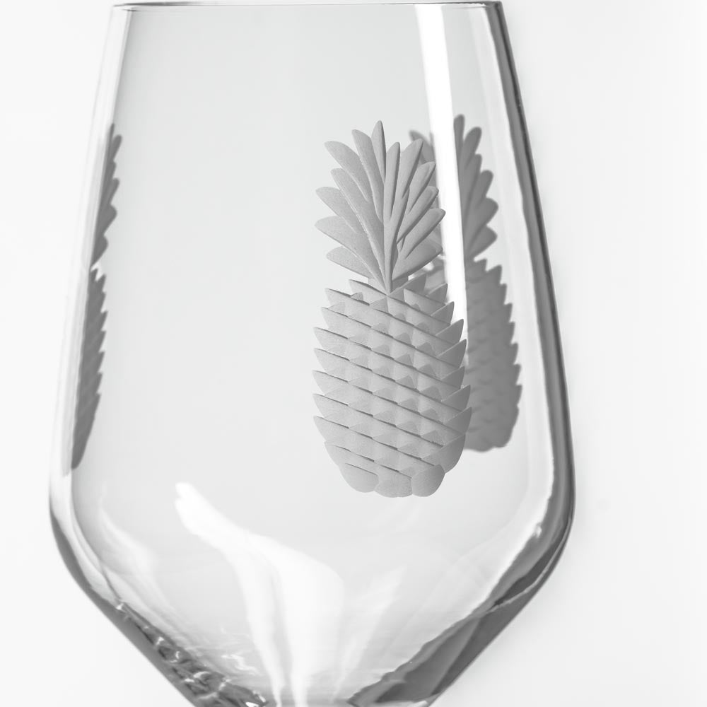 Rolf Glass Fresh Pineapple 10.75oz White Wine Glass