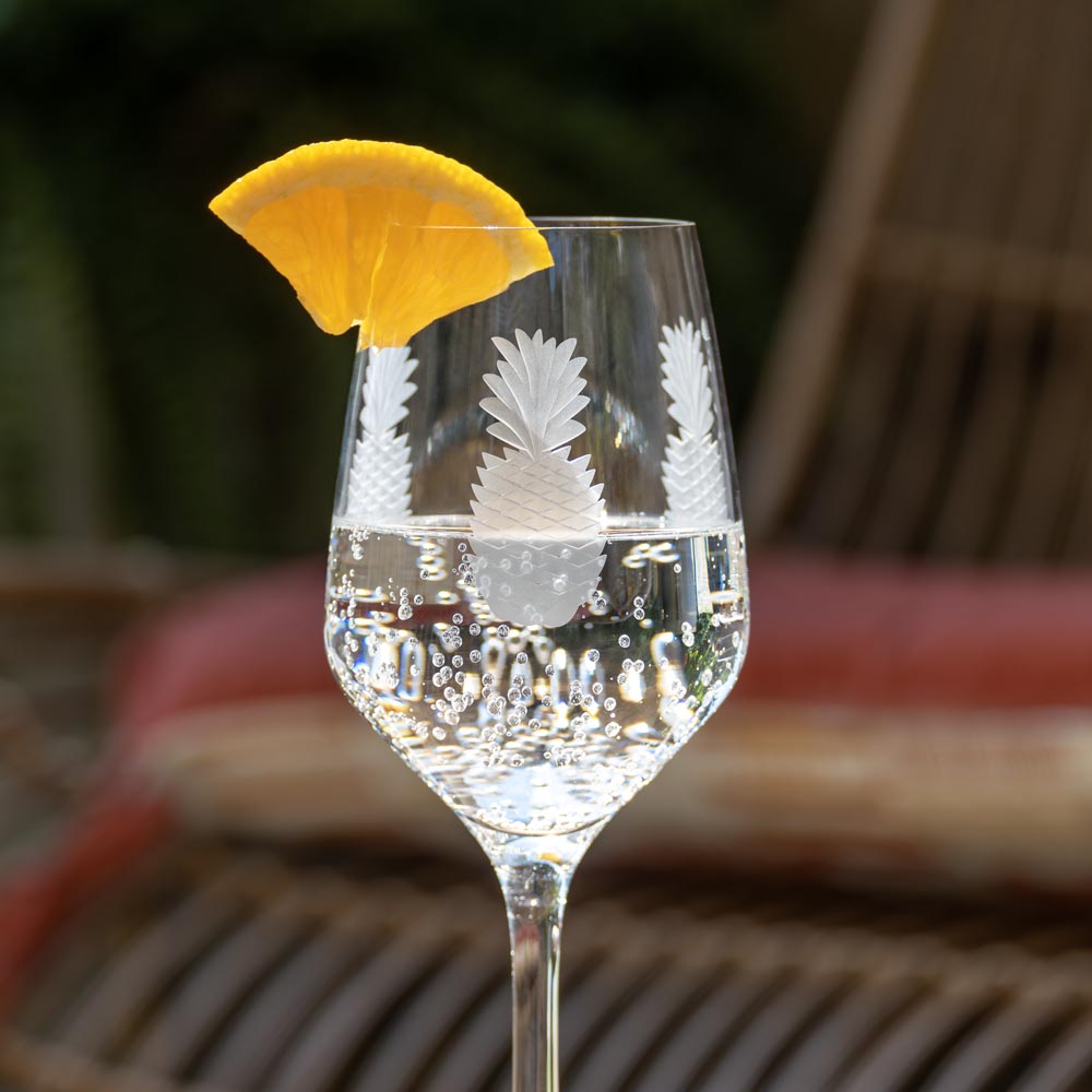 Rolf Glass Fresh Pineapple 10.75oz White Wine Glass