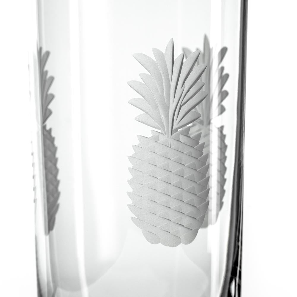 Rolf Glass Fresh Pineapple 15oz Cooler Highball Water Glass