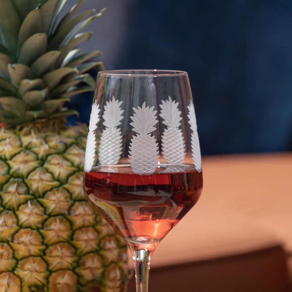 Rolf Glass Fresh Pineapple 19.5oz All Purpose Wine Glass