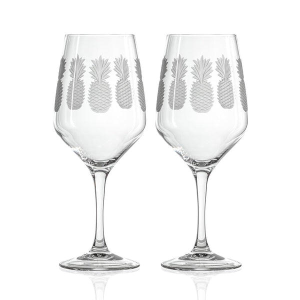 Rolf Glass Fresh Pineapple 19.5oz All Purpose Wine Glass