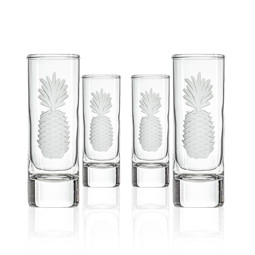 Rolf Glass Fresh Pineapple 2.5oz Cordial Shot Glass