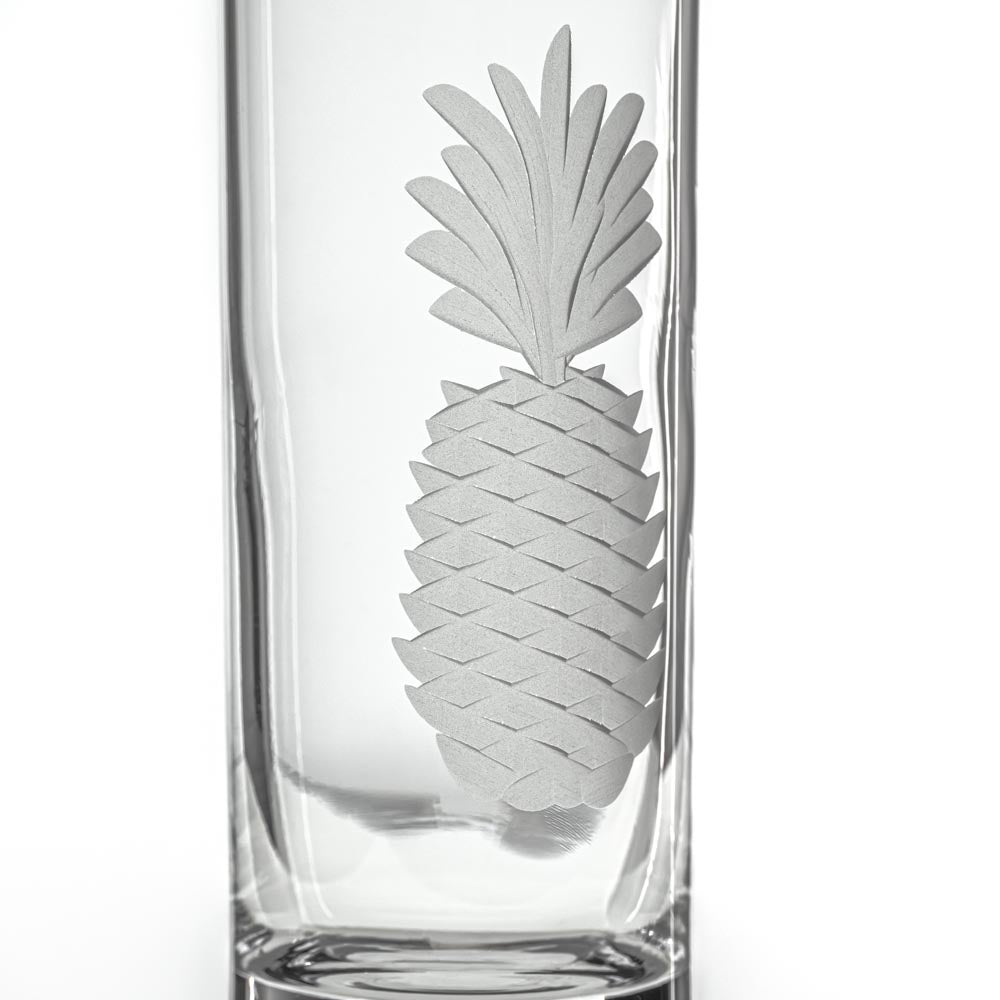 Fresh Pineapple 2.5oz Cordial Shot Glass | Set of 4 - Thumbnail 3