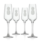 Rolf Glass Fresh Pineapple 5.75oz Champagne Flute