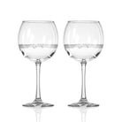 Rolf Glass 18oz Aperol Gin Spritzer Balloon Cocktail Glass Set of 2