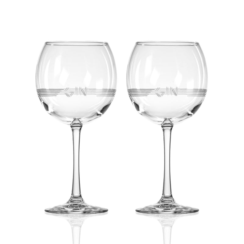 Rolf Glass 18oz Aperol Gin Spritzer Balloon Cocktail Glass Set of 2