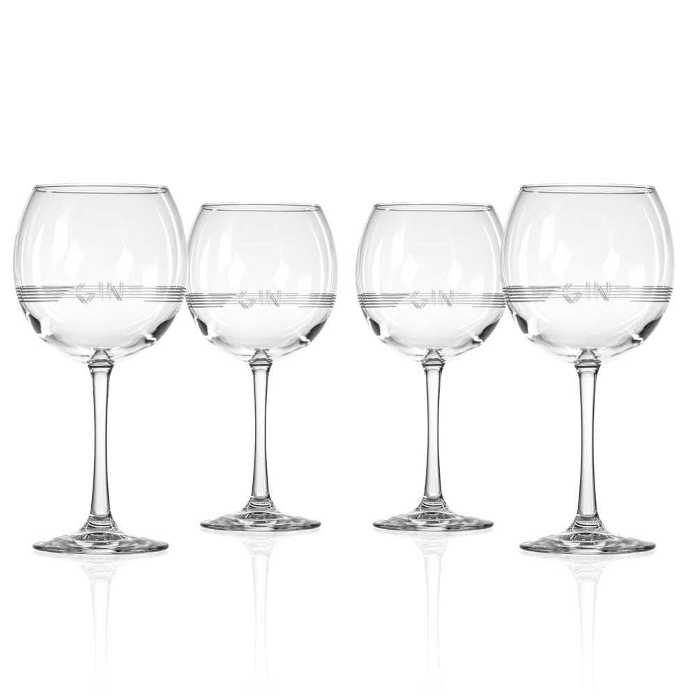 Aperol Gin Spritzer 18oz Balloon Cocktail Glass | Set of 4 - Thumbnail 2