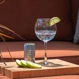 Rolf Glass 18oz Gin Spritzer Balloon Cocktail Glass with gin and tonic