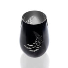 Rolf Glass Going Batty Silver 16.5oz Stemless Wine Tumbler