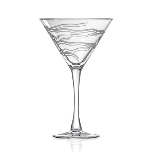 Rolf Glass Good Vibrations 10oz Martini Cocktail Glass